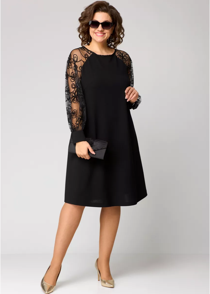 Eliza - Lace Detail Dress
