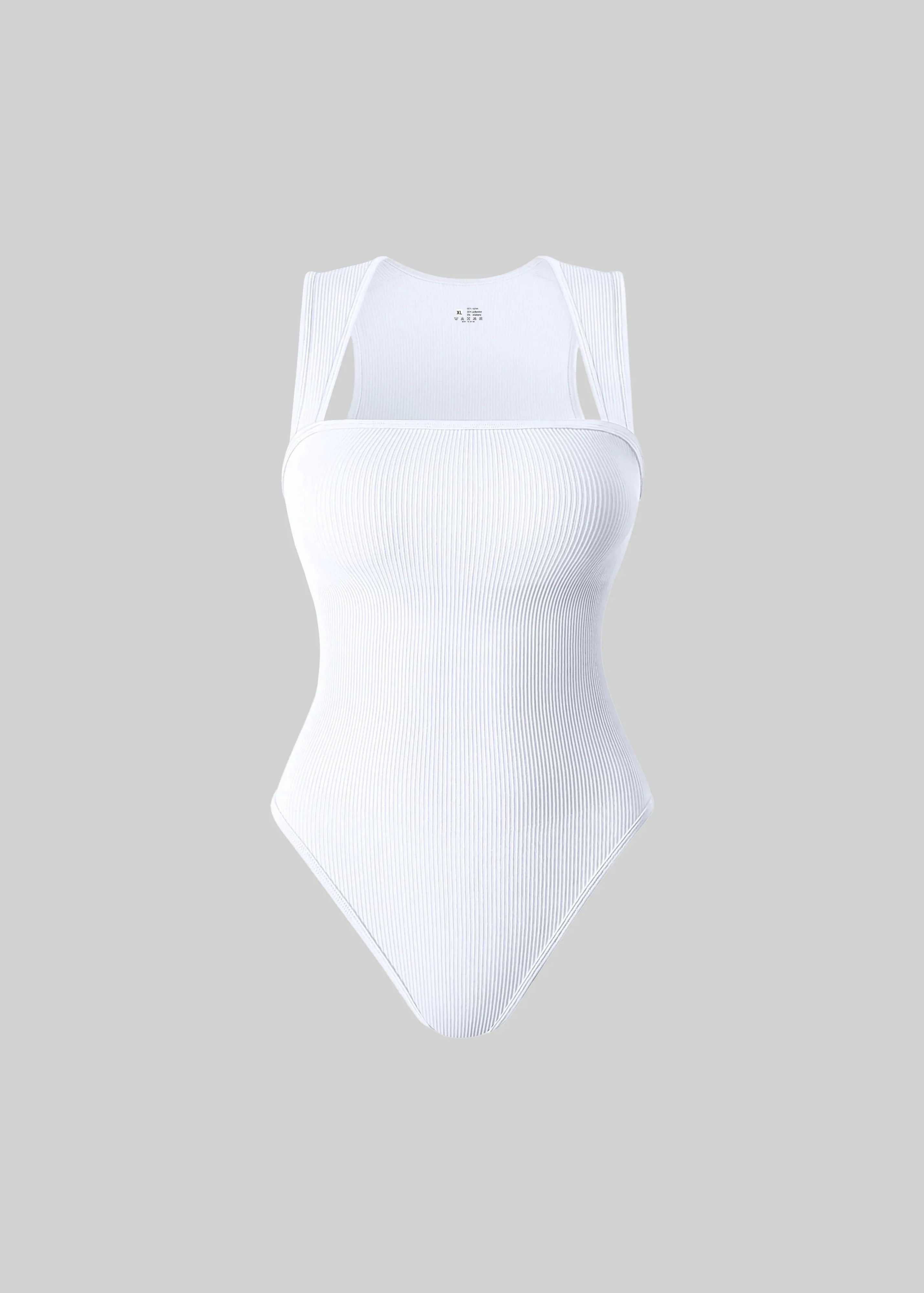 Amelia - slimming Square Neck Bodysuit
