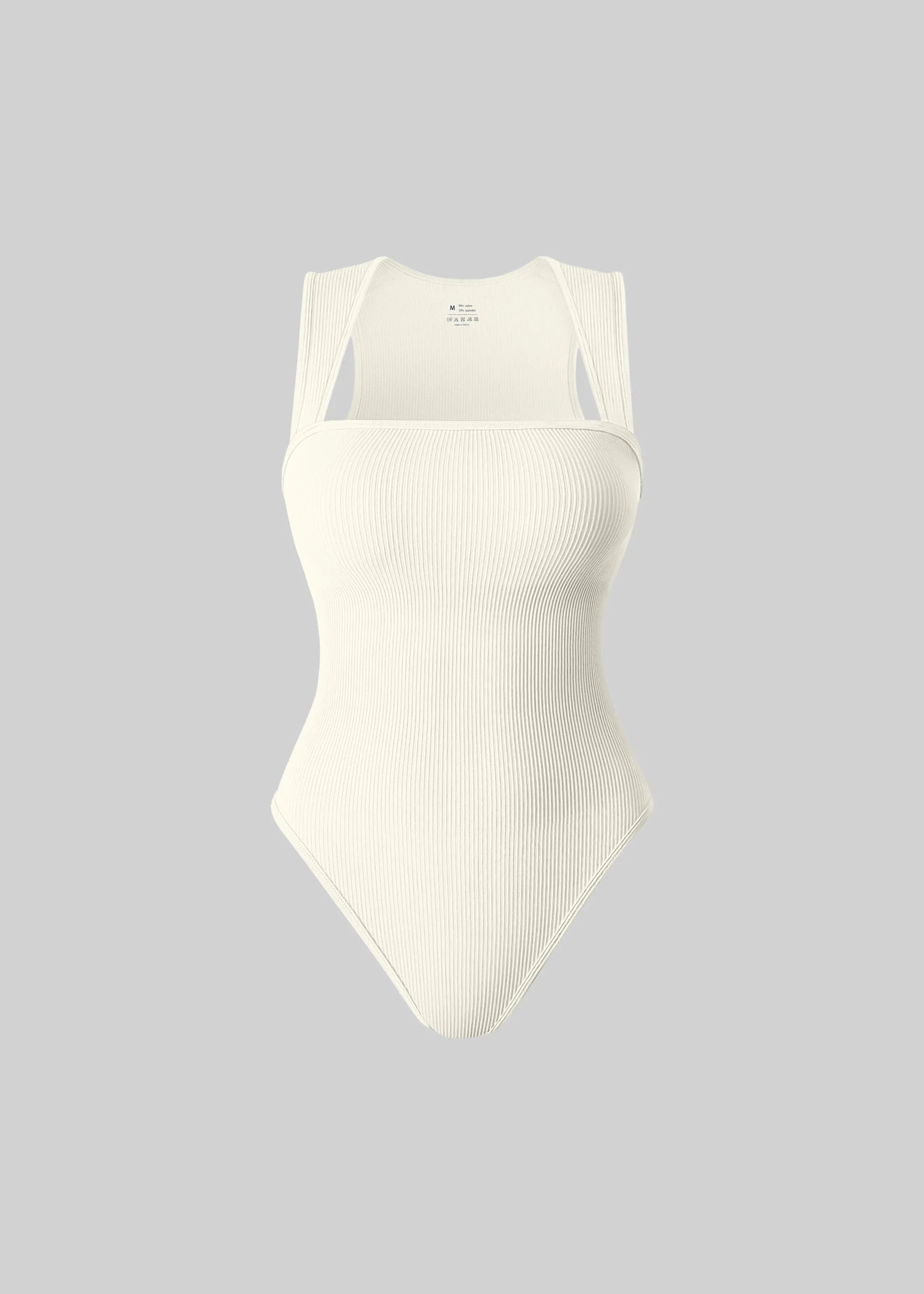 Amelia - slimming Square Neck Bodysuit