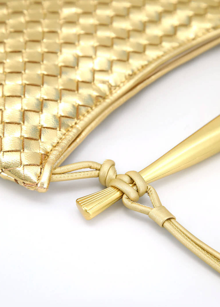 Laura - Luxe Woven Handbag