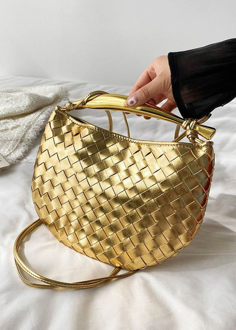 Laura - Luxe Woven Handbag