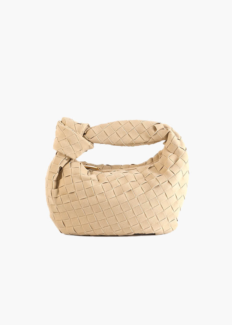 Laura - Suede Woven Mini Bag
