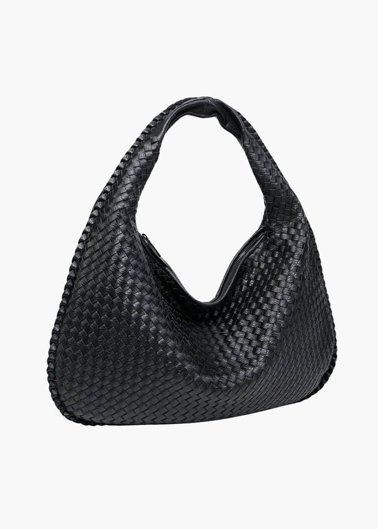 Trina - woven Lattice Shoulder Bag